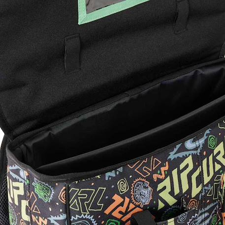 Cartable garçon mini maternelle rip curl 34 cm géométrique fluo 11 l Multicolore 4 - vertbaudet enfant 