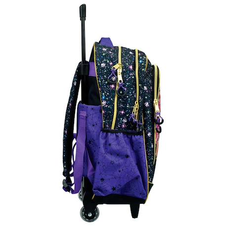 Sac à dos à roulettes monster high crew 46 cm trolley haut de gamme Multicolore 2 - vertbaudet enfant 