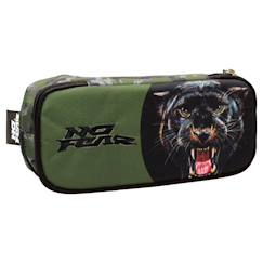 Jouet-Trousse garçon zippée matelassée motif puma camouflage