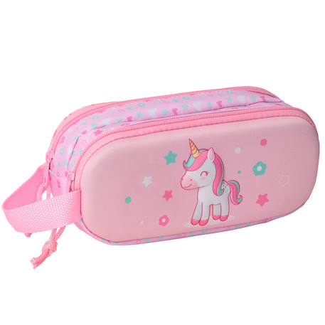 Garçon-Accessoires-Cartable, trousse-Trousse scolaire 3d en tissu