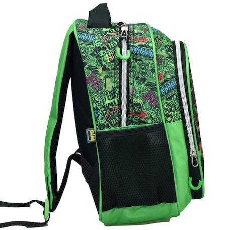 Sac à dos maternelle garçon motif tortues ninja mutant tortue ninja Vert 3 - vertbaudet enfant 