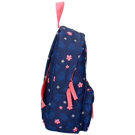 Sac à dos maternelle fille stitch imprimé tropical 31 cm Bleu / rose 3 - vertbaudet enfant 