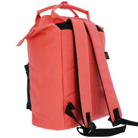 Sac à dos fille kip love en toile déperlante 40 cm Pêche 3 - vertbaudet enfant 