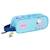 Trousse snoopy double rectangulaire à zip - 2 compartiments Bleu clair 1 - vertbaudet enfant 