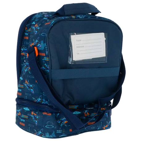 Sac goûter isotherme aviation mac must 24 cm sac déjeuner Multicolore 3 - vertbaudet enfant 
