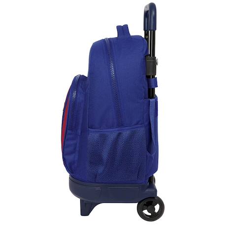 Trolley avec sac à dos amovible fc barcelone ecusson 45 cm Bleu / rouge 2 - vertbaudet enfant 