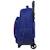 Trolley avec sac à dos amovible fc barcelone ecusson 45 cm Bleu / rouge 2 - vertbaudet enfant 