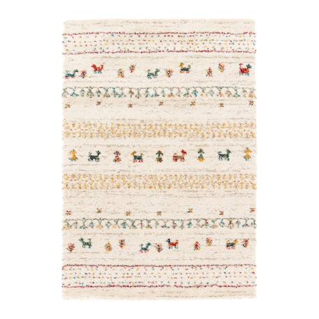 Tapis enfant épais et confortable folklore Beige sable 1 - vertbaudet enfant 