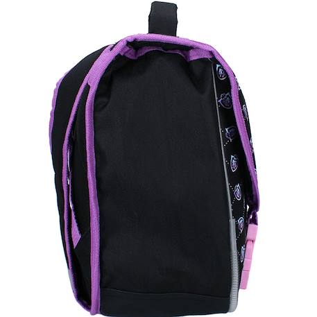 Cartable scolaire fille monster high feeling avec 2 compartiments 38 cm Noir / violet 3 - vertbaudet enfant 