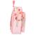 Sac à dos enfant vaiana imprimé tropical 100% polyester disney Blanc / rose / foncé 2 - vertbaudet enfant 