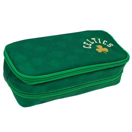 Garçon-Accessoires-Cartable, trousse-Trousse à zip nba boston celtics forme boîte 23 cm – back me up