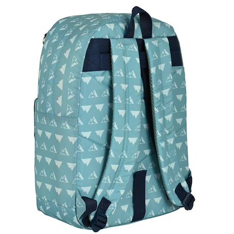 Sac à dos scolaire recyclé 14 l national geographic Bleu / vert / clair 4 - vertbaudet enfant 