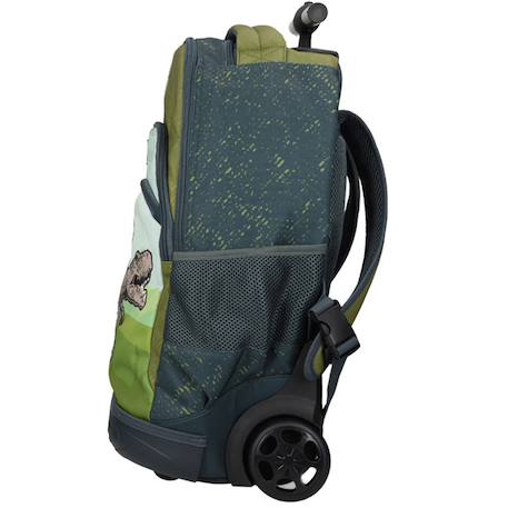 Sac à dos trolley motif dinosaure wild child 47 cm Vert 4 - vertbaudet enfant 