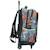 Sac à dos à roulettes tortues ninja teenage mutant ninja turtles – 46 cm, a4 tortues ninja Noir / orange / clair 2 - vertbaudet enfant 