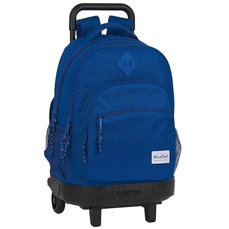 Sac à dos à roulettes blackfit 8 colors 45 cm trolley haut de gamme Bleu marine 1 - vertbaudet enfant 