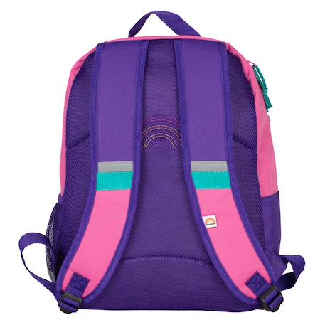 Sac à dos cm p french disorder 42 cm 2 compartiments Rose/bleu/vert 3 - vertbaudet enfant 