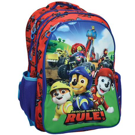 Garçon-Accessoires-Cartable, trousse-Sac à dos enfant paw patrol rescue rule polyester imprimé