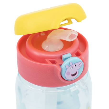 Gourde enfant fille peppa pig 510 ml avec paille et clapet anti-fuite Rose 2 - vertbaudet enfant 
