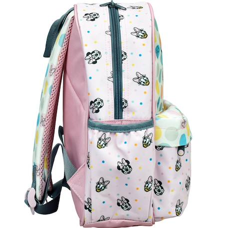Sac à dos maternelle fille polyester à pois minnie daisy friends Rose 2 - vertbaudet enfant 
