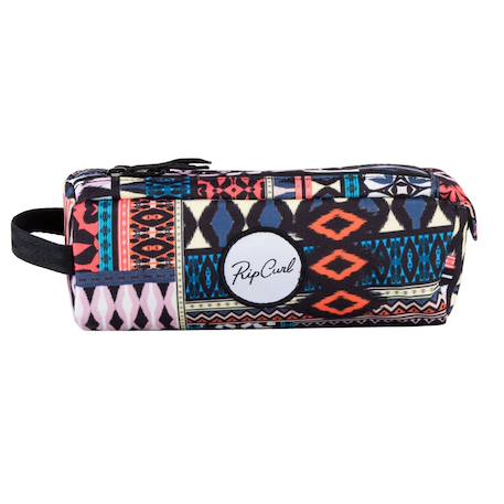 Garçon-Trousse fille rectangulaire 2 compartiments rip curl multico 21 cm