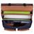 Cartable mae 41 cm 2 compartiments bandes réfléchissantes polyester recyclé Rouge 4 - vertbaudet enfant 