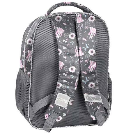 Sac à dos enfant ballerine fée 38 cm Gris / rose / clair 2 - vertbaudet enfant 