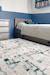 Tapis design avec franges volubilis Bleu naturel 4 - vertbaudet enfant 
