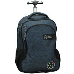 Sac à dos à roulettes maui and sons 48 cm 30 l – poignée télescopique  - vertbaudet enfant