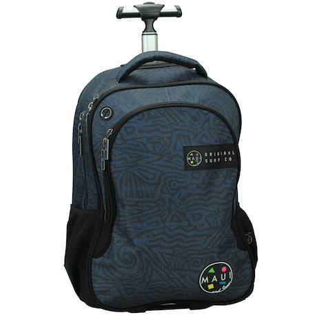 Garçon-Accessoires-Cartable, trousse-Sac à dos à roulettes maui and sons 48 cm 30 l – poignée télescopique
