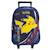 Sac à roulettes garçon team pikachu pokémon 42 cm Bleu / jaune / blanc 2 - vertbaudet enfant 