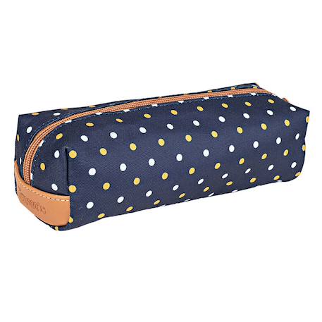 Trousse zippée simple 21 cm 1 compartiment résistante à l’eau Bleu / multicolore 2 - vertbaudet enfant 