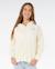 Sweat à capuche zippé lay day relaxed fille Bone 6 - vertbaudet enfant 