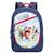 Sac à dos one piece 3 compartiments 1 poche avant 23 l - la plume dorée Bleu 2 - vertbaudet enfant 