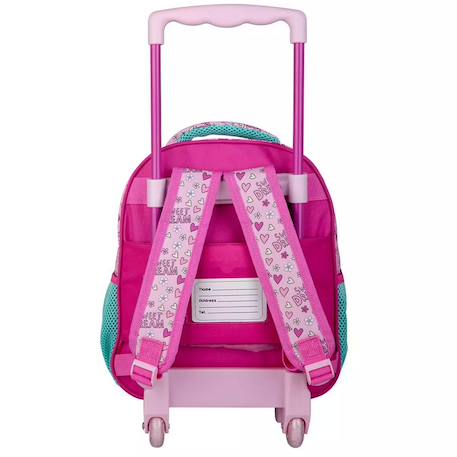 Sac à dos à roulettes yummy sweet dream 31 cm trolley - maternelle Multicolore 2 - vertbaudet enfant 