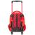 Sac à dos à roulettes coccinelle little one maternelle 31 cm trolley Multicolore 2 - vertbaudet enfant 
