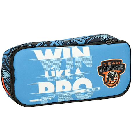 Trousse rectangulaire nerf bleue 23 cm Multicolore 1 - vertbaudet enfant 