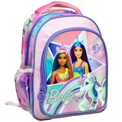 Sac à dos barbie maternelle motif licorne 30 cm  - vertbaudet enfant