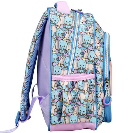 Sac à dos maternelle dumbo léléphant de disney 30 cm Bleu / violet 2 - vertbaudet enfant 