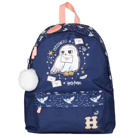 Sac à dos primaire/collège harry potter hogwarts 42 cm Bleu foncé+Noir / kaki / gris 2 - vertbaudet enfant 