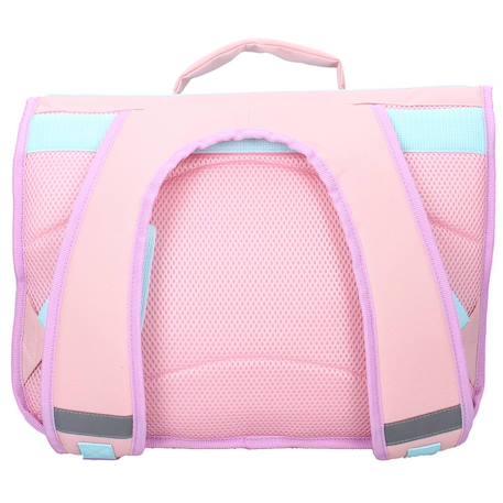 Sac fille besace scolaire stitch aloha 38 cm à 2 compartiments Bleu lavande 3 - vertbaudet enfant 