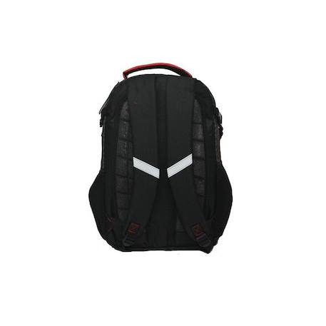 Sac à dos garçon écolier x-games 48 cm – poches zippées et poches latérales Noir / rouge / blanc 2 - vertbaudet enfant 