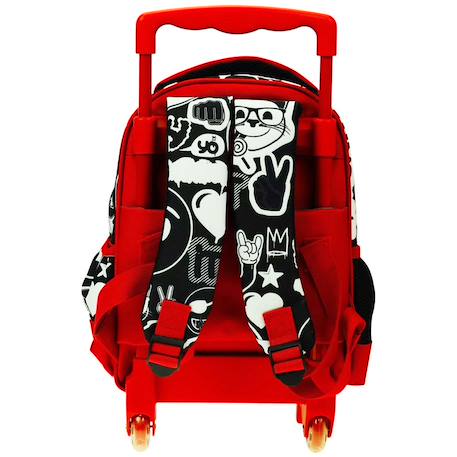 Trolley maternelle fille gim emoji imprimé too lit en polyester Multicolore 3 - vertbaudet enfant 