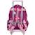 Sac à dos à roulettes enfant fille - princesse château - disney haut de gamme Multicolore 3 - vertbaudet enfant 