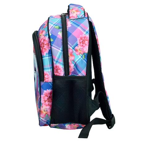 Sac à dos maternelle motif chien tissu synthétique bmu-back me up Blanc / rose / bleu 4 - vertbaudet enfant 