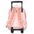 Sac à dos à roulettes 43 cm - motif cheval - generique bella sara Blanc / multicolore+Violet 3 - vertbaudet enfant 