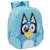 Sac à dos maternelle 3d bluey en polyester 300d Bleu / bleu / ciel / blanc 1 - vertbaudet enfant 