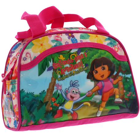 Sac goûter dora lexploratrice 23 cm sac déjeuner Multicolore 1 - vertbaudet enfant 