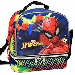 Sac goûter spiderman marvel 21 cm - sac déjeuner  - vertbaudet enfant