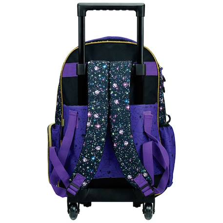 Sac à dos à roulettes monster high crew 46 cm trolley haut de gamme Multicolore 3 - vertbaudet enfant 