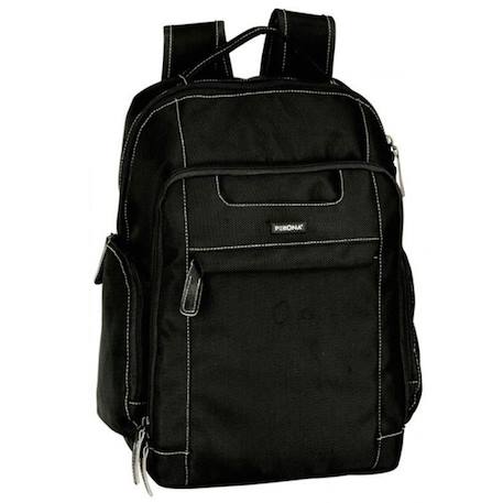 Sac à dos ordinateur polyester new york Noir 1 - vertbaudet enfant 